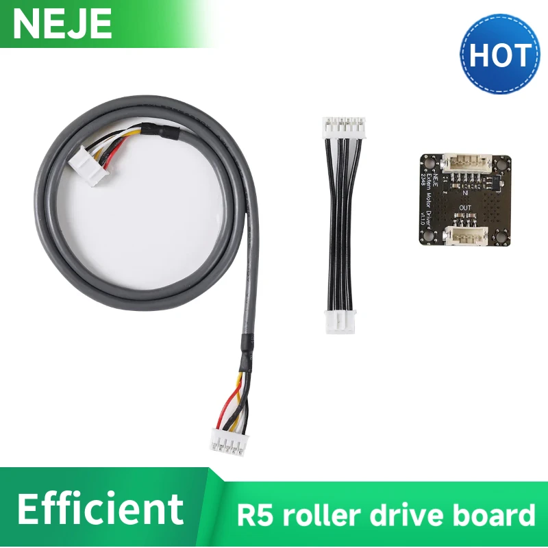 

Контроллер платы роликового драйвера NEJE R5 для лазерного гравировального станка с ЧПУ NEJE - прочный и высокоточный