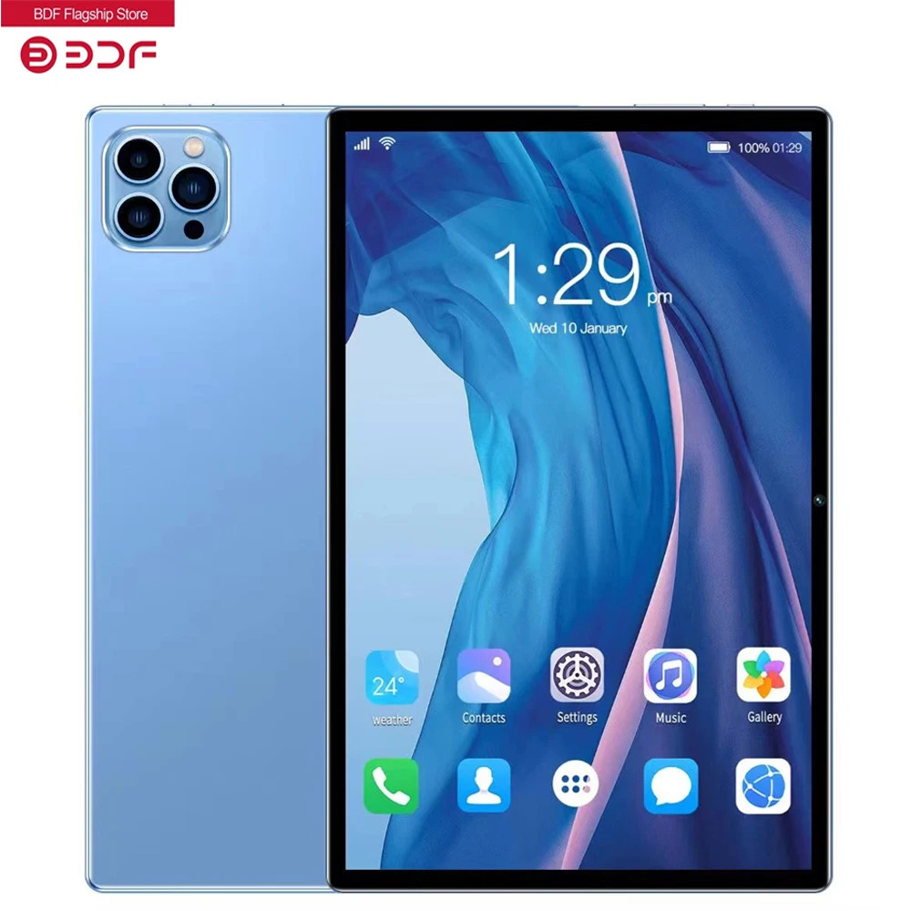 Новый 10 1-дюймовый обновленный планшетный ПК Android 13 8 ГБ ОЗУ 256 восьмиядерный