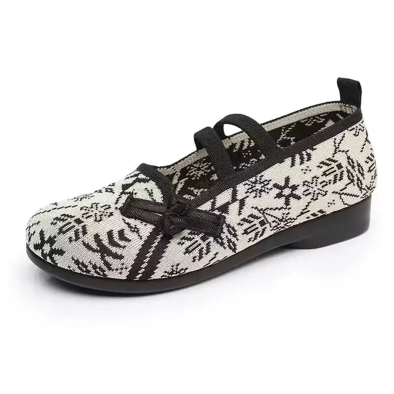 Женские модные милые легкие весенние нескользящие туфли на плоской подошве с