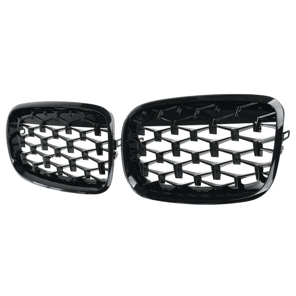 

Car Diamond Grills Front Kidney Grill Chrome Mesh Grille Car Accessories for E70 E71 E72 X5 X6 2007-2013