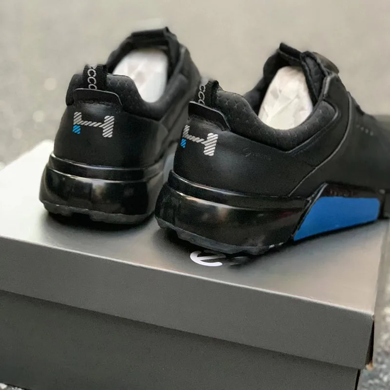 Men's Golf Shoes Knob Waterproof Non-Slip Stable Brand Shoes Leather Luxury Comfortable Outdoor Sports Casual Sneakers