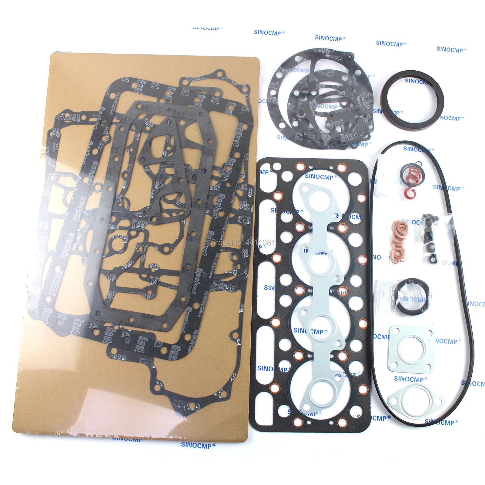 V1902 Набор для восстановления двигателя Kubota L555 L553 T133 S1350 1300HD 1650 KX151 K101 погрузчик 231