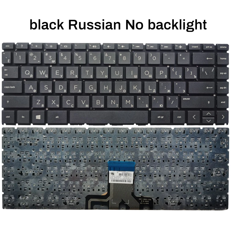 Новая клавиатура для ноутбука HP Pavilion 240 245 246 G7 14-CM 14-CK 14-DH TPN-I131