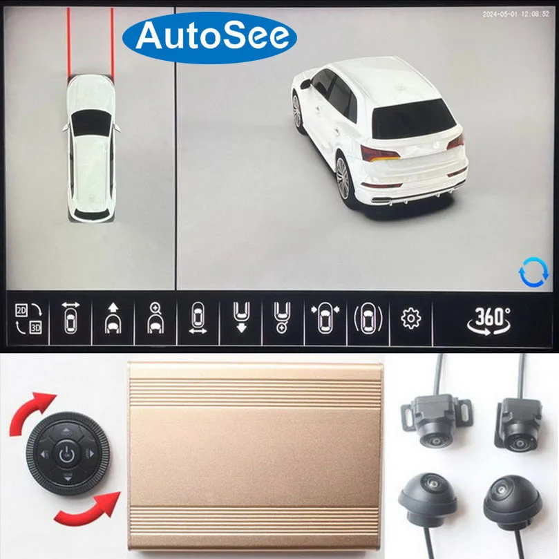 Камера заднего вида 12 видов 360 градусов панорамный вид |