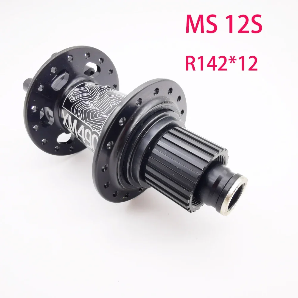 Фото Ступица велосипедная Koozer xm490hub, 4 подшипника, передняя и задняя, QR 32 отверстия, дисковый тормоз 8 9 10 11 12 Скоростей XD MS HG 9 мм 10 мм №4