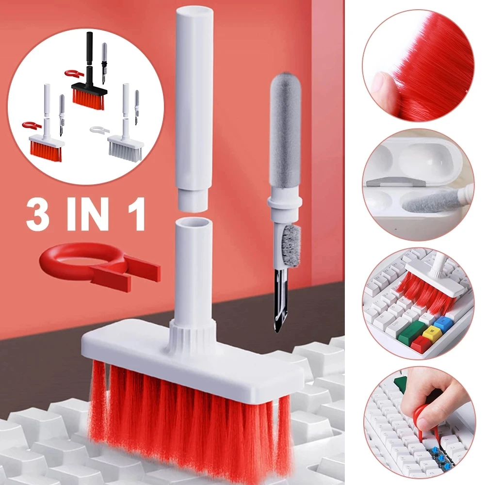 

Hagibis Keyboard Cleaning Brush Computer Earphone Cleaning tools Keyboard Cleaner keycap Puller kit for PC Airpods Pro