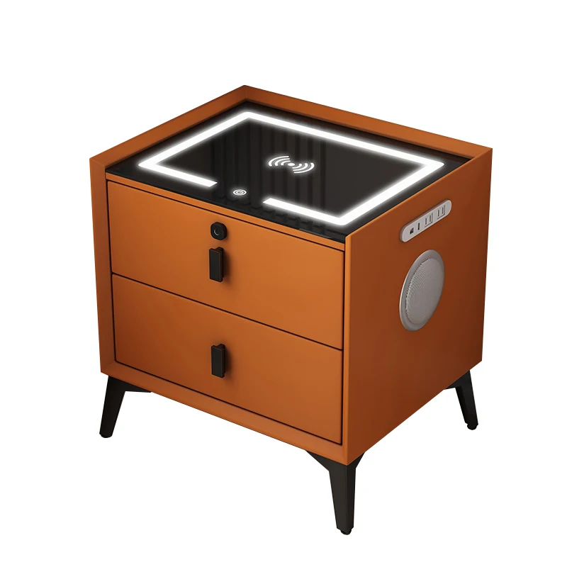 Умные Роскошные тумбочки для гостиной прикроватные современные ночные столики в