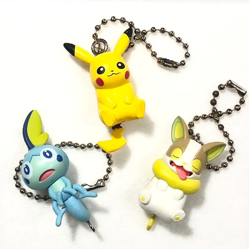 

Pokemon Sobble Pikachu Yamper 3 Type Cute Creative Action Figure Ornament Pendant Toys Children Gifts