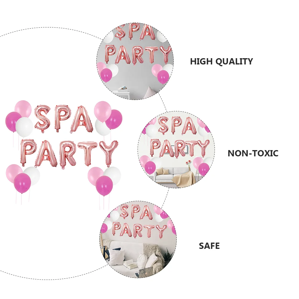Спа-воздушные шары украшения для вечеринки воздушные сну латексные тематические