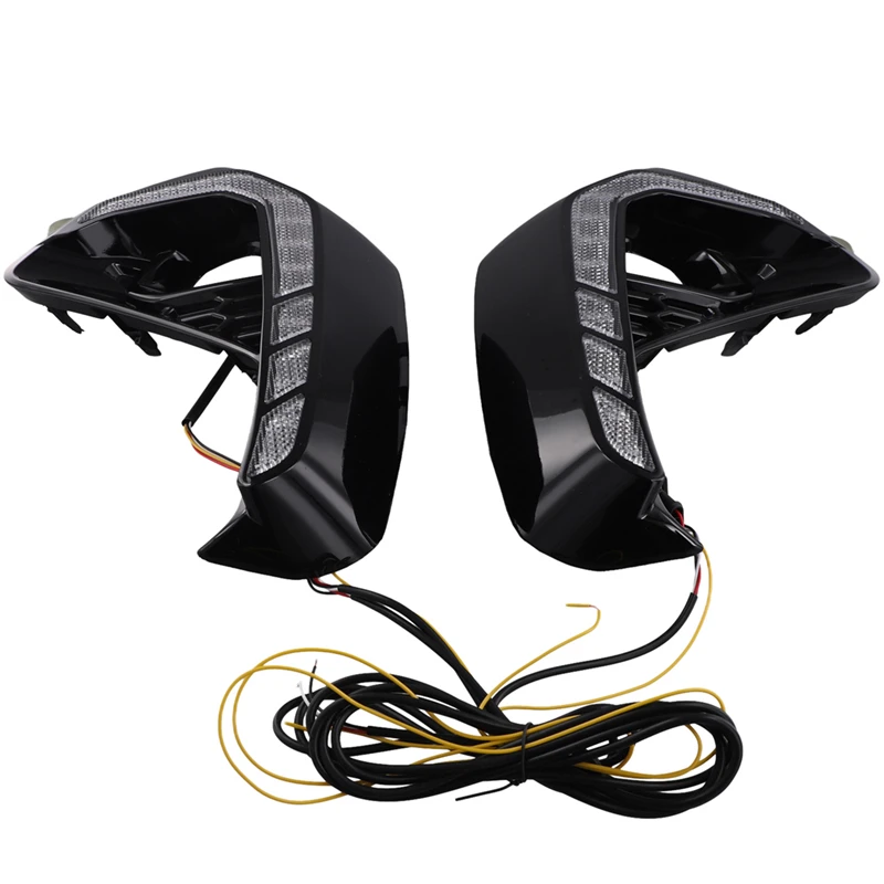 Передние светодиодные DRL дневные ходовые огни для Toyota Hilux 2024 2025 противотуманные