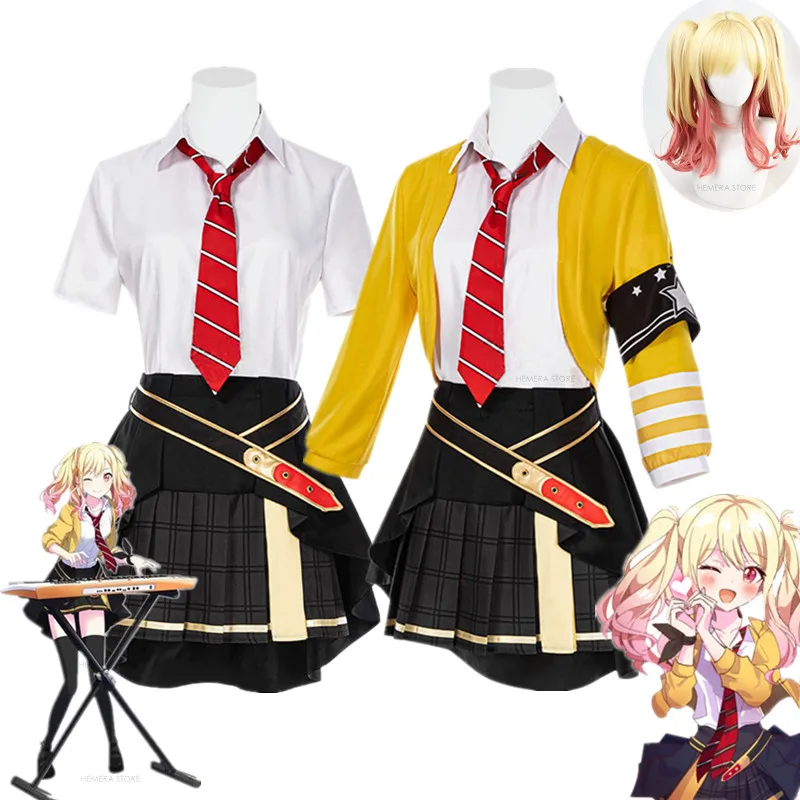 

Game Tenma Saki Project Sekai Colorful Stage Feat Cute Girls Outfits Cosplay Costumes Halloween Carnival Role-Playing Uniform
