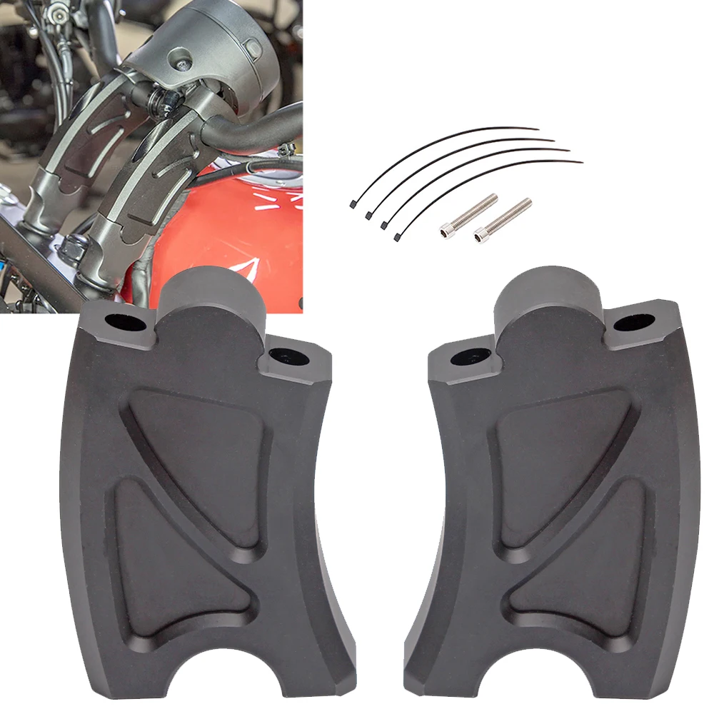 

Motorcycle Aluminium Handlebar Risers Handle Bar Lift Clamp Adapters for Honda Rebel CMX500 CMX300 CMX 300 CMX 500 Accessories