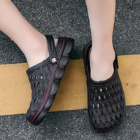 jiemiao 2022 men women slippers fashion outdoor sandals home garden comfy unisex fashion beach clogs beach water shoes