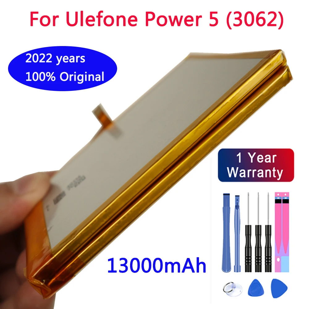 

2022 год 100% оригинальный аккумулятор Ulefone Power 5 13000 мАч 6,0 дюйма MTK6763 6 + 64 Гб Ulefone Power 5 мобильный телефон + отслеживание + Инструменты
