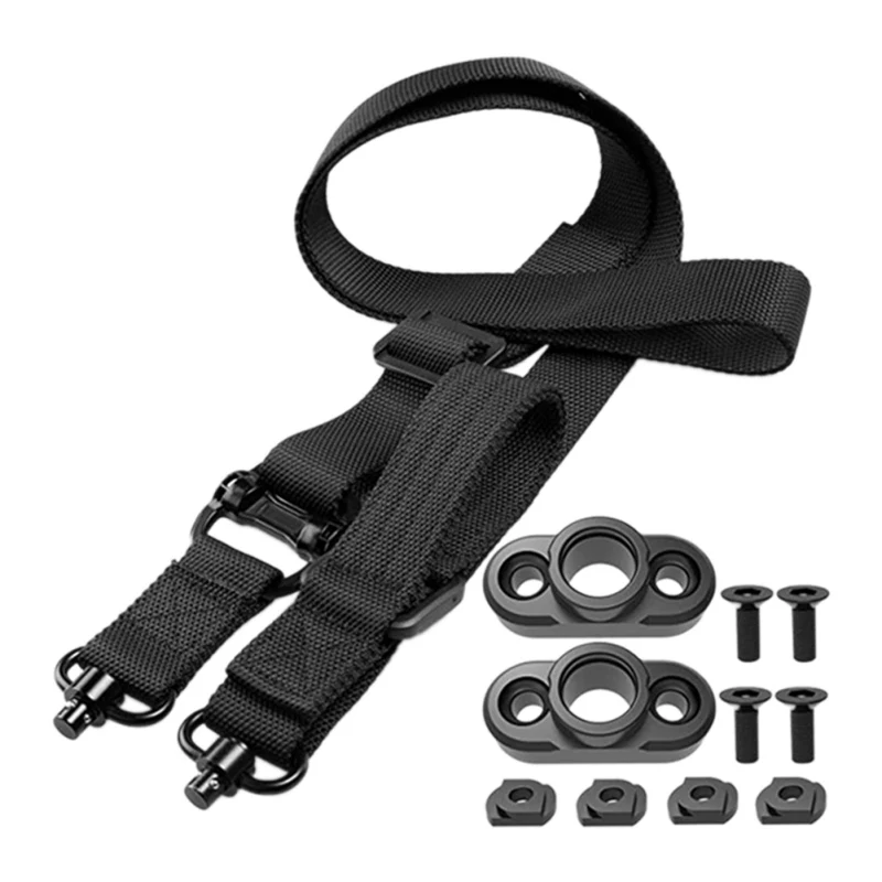 

Outdoor Quick Realease MS4 American Tactics Band With Double Nylon Tactical Roll Rope QD Buckle Plus Base Hunting Tools