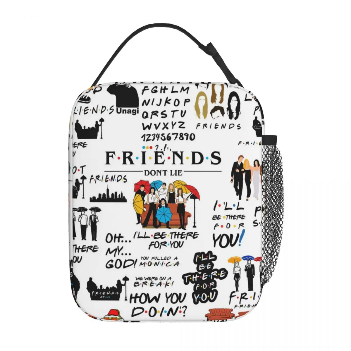 Ланч-боксы друзья ТВ-шоу центральный Перк Мерч Ланч-бокс INS модный охладитель