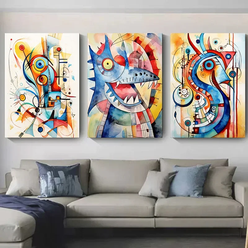 1 шт. абстрактная картина для украшения стен