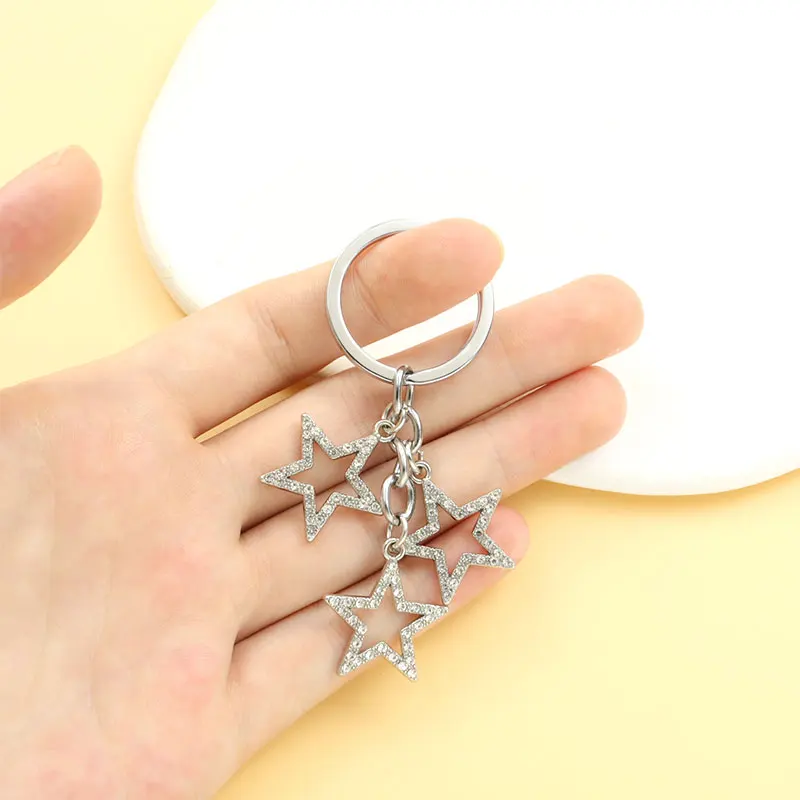 Новинка трендовый брелок для ключей мужчин и женщин с металлическими