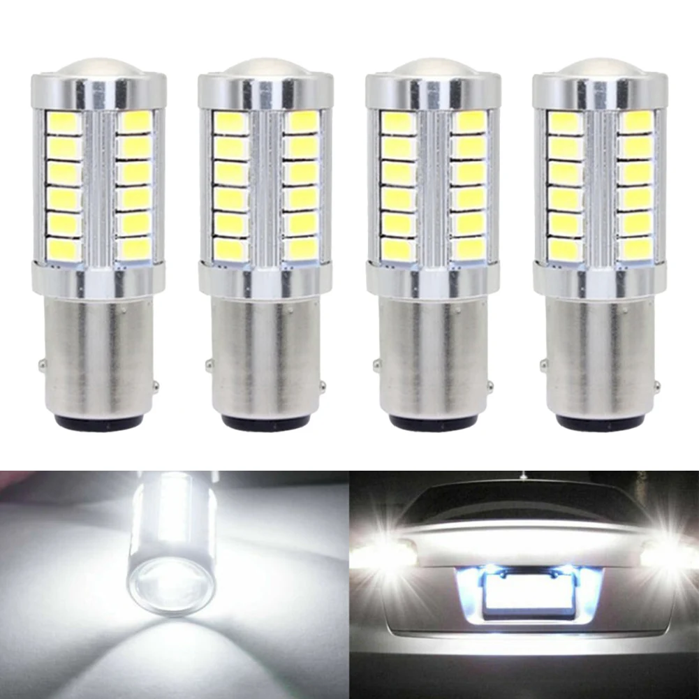 

4 шт., сигнальная лампа 1157 33SMD