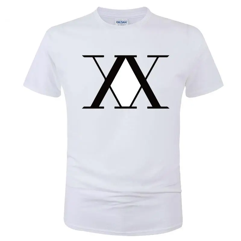 

Новинка 2020, футболка Hunter X Hunter, Мужская футболка с логотипом женского аниме, одежда, хлопковая футболка, летние топы с коротким рукавом, футболка C205