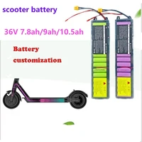 36v7 8ah9ah10 5ah electric scooter battery 18650 lithium battery pack to send installation tools