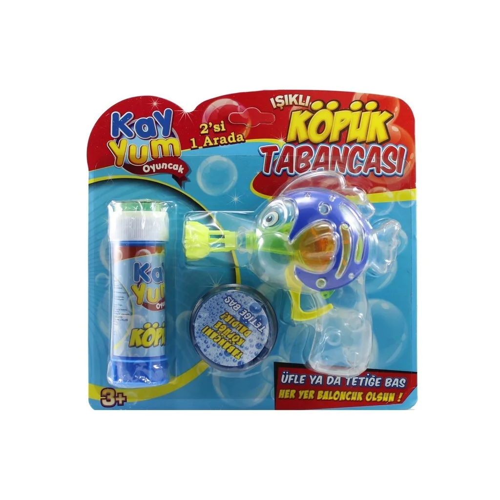 

2-way foam gun 2-1 fish toy ergonomic design practical products