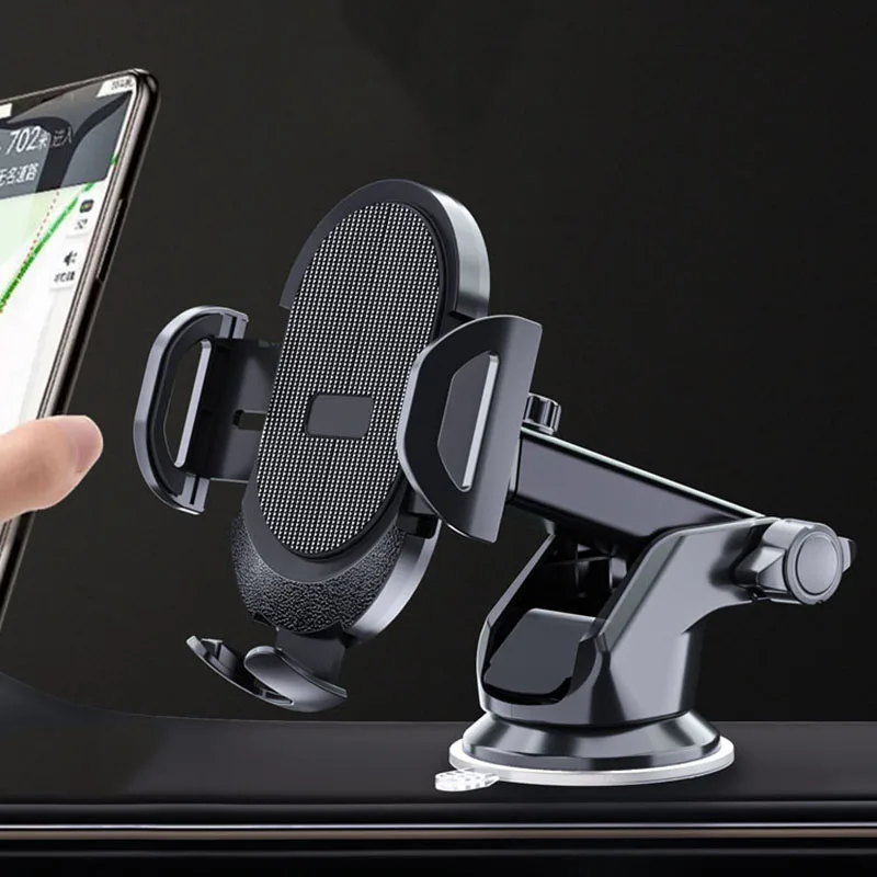 Держатель для сотового телефона автомобильный мощный держатель на приборной