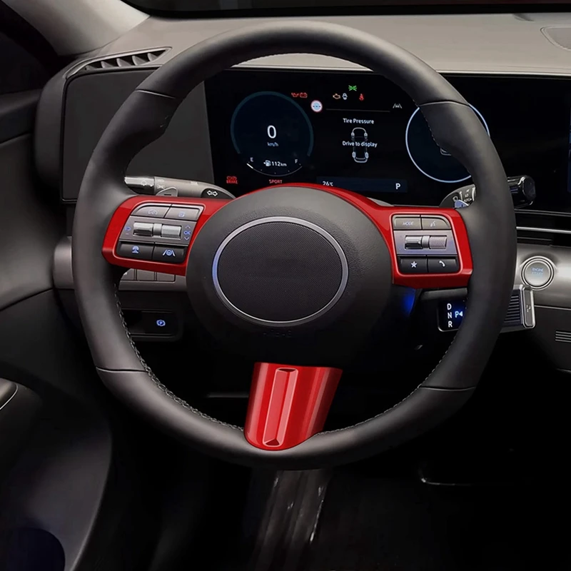 Автомобильный руль, декоративная крышка, накладка, аксессуары для Hyundai KONA 2024 +, автомобильные аксессуары (art.: 3920cac3fecee) - 3920cac3fecee