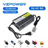 yzpower auto stop 50 4v 6a lithium battery charger for 44 4v li ion lipo battery pack ebike e bike tools
