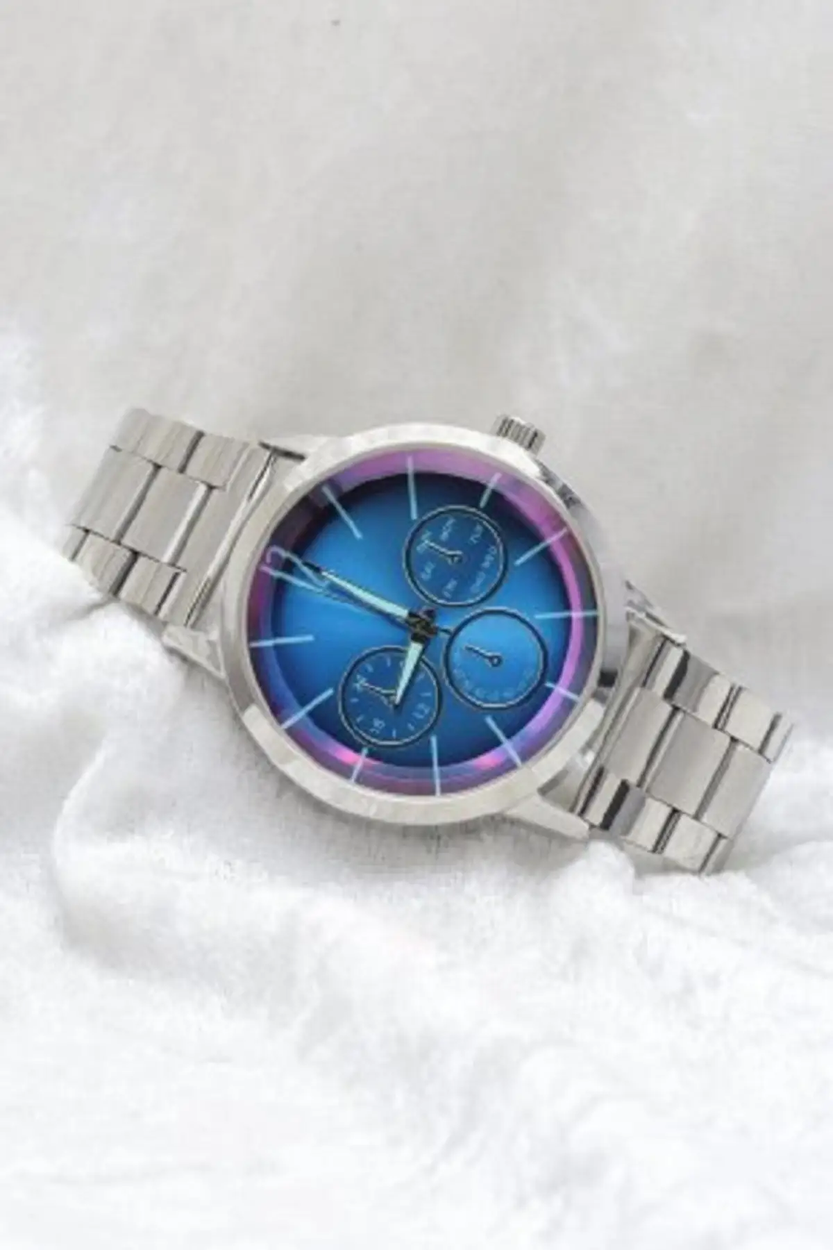 

2022 Watches Male & women's Steel Color Display Magnet Wicker Cord New Fashion Stylish Brand Top Quality wristband