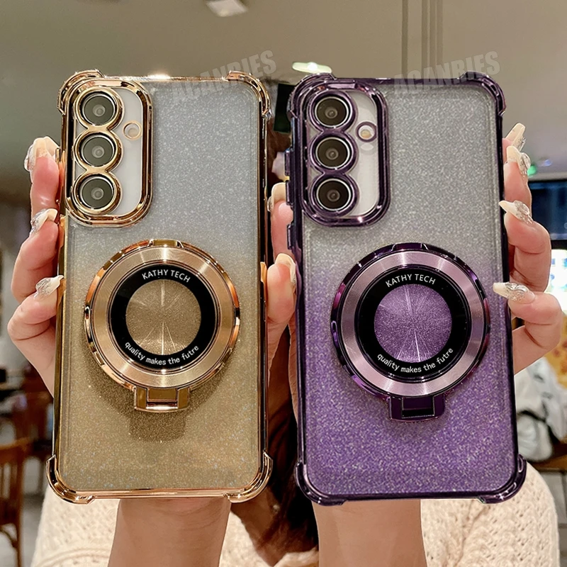 A 16 15 35 55 54 34 14 Роскошный чехол-держатель для Samsung Galaxy A55 A35 A25 A15 A16 A36 A54 A34 A14 5g