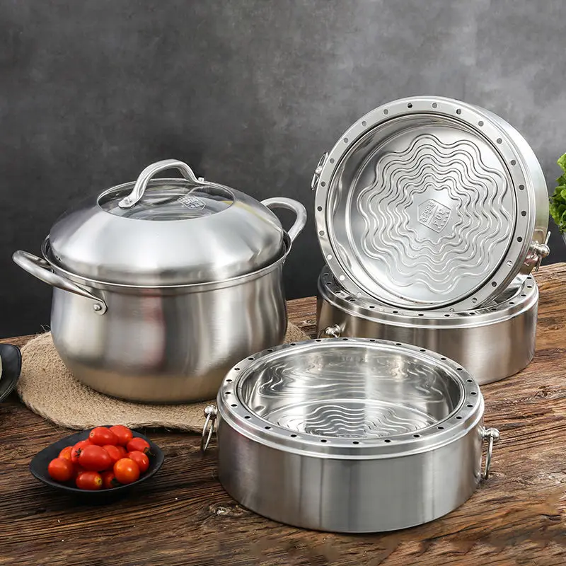 

Cooking Steamer Inox Kitchenware Home Use Commercial Use