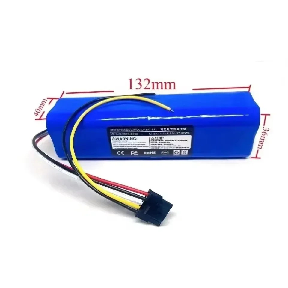 Фото CECOTEC CONGA 4090 4490 4690 4590 14,8 В 12800 мАч Аккумулятор для робота-швабры — модель Netease интеллектуального производства NIT №5