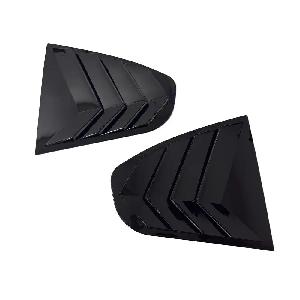 Фото Для Skoda Octavia 2008-2012 автомобильная задняя жалюзи, оконная боковая крышка, накладка, наклейка, вентиляционный совок, АБС-пластик, аксессуары из углеродного волокна, авто №3