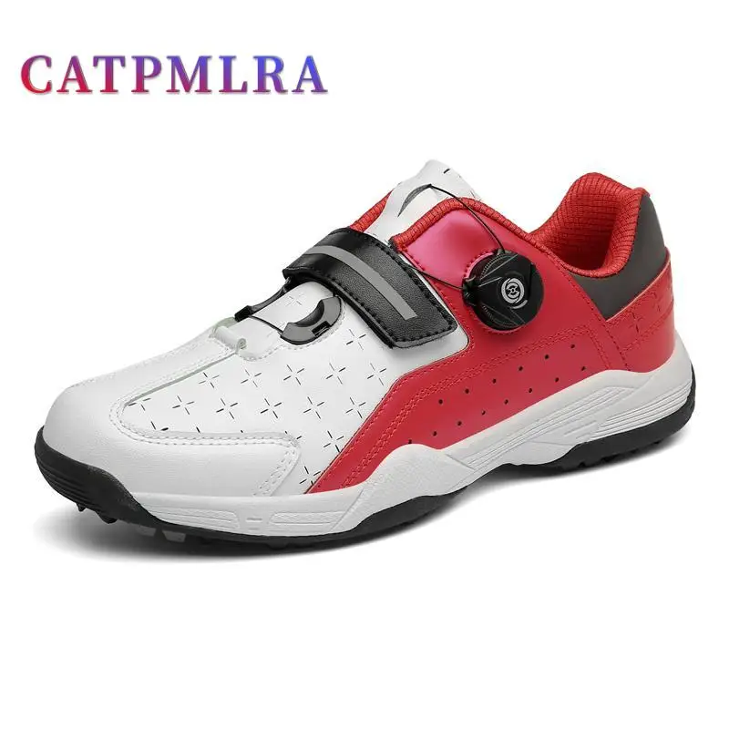 

Big Size 35-47 Mens Golf Shoes Comfortable Women's Golf Footwear Quick Lacing Walking Sneakers Outdoor Golfing Sport Trainers