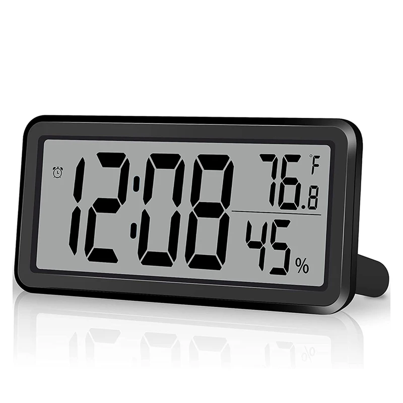 

Digital Alarm Clock,Desk Clock,Battery Operated LCD Electronic Clock Decorations For Bedroom Kitchen Office