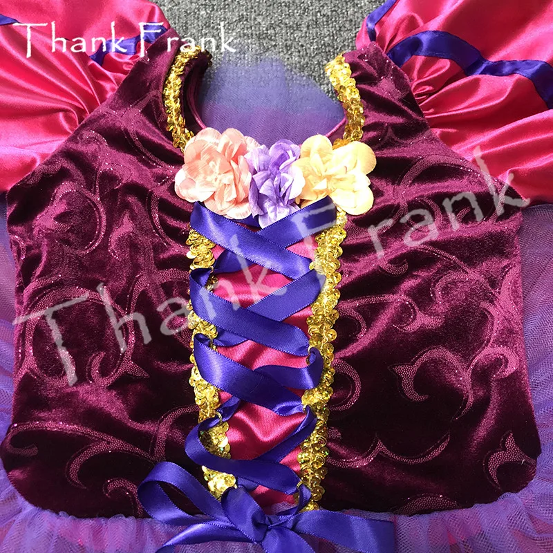 Новинка бархатное балетное платье-пачка для девочек Очаровательные платья