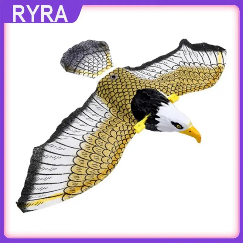 

Gardening Bird Repellent Music Luminous Bird Repellent Hanging Eagle Electric Hanging Flying Line Eagle Toy Garden Decor Tools