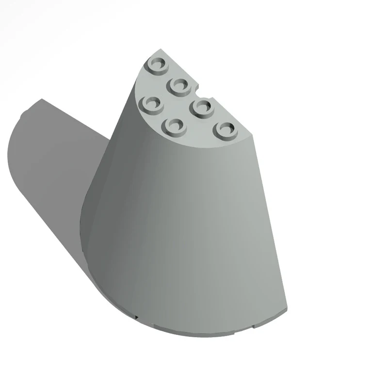 4 шт./партия, Детский конструктор, 8x4x6