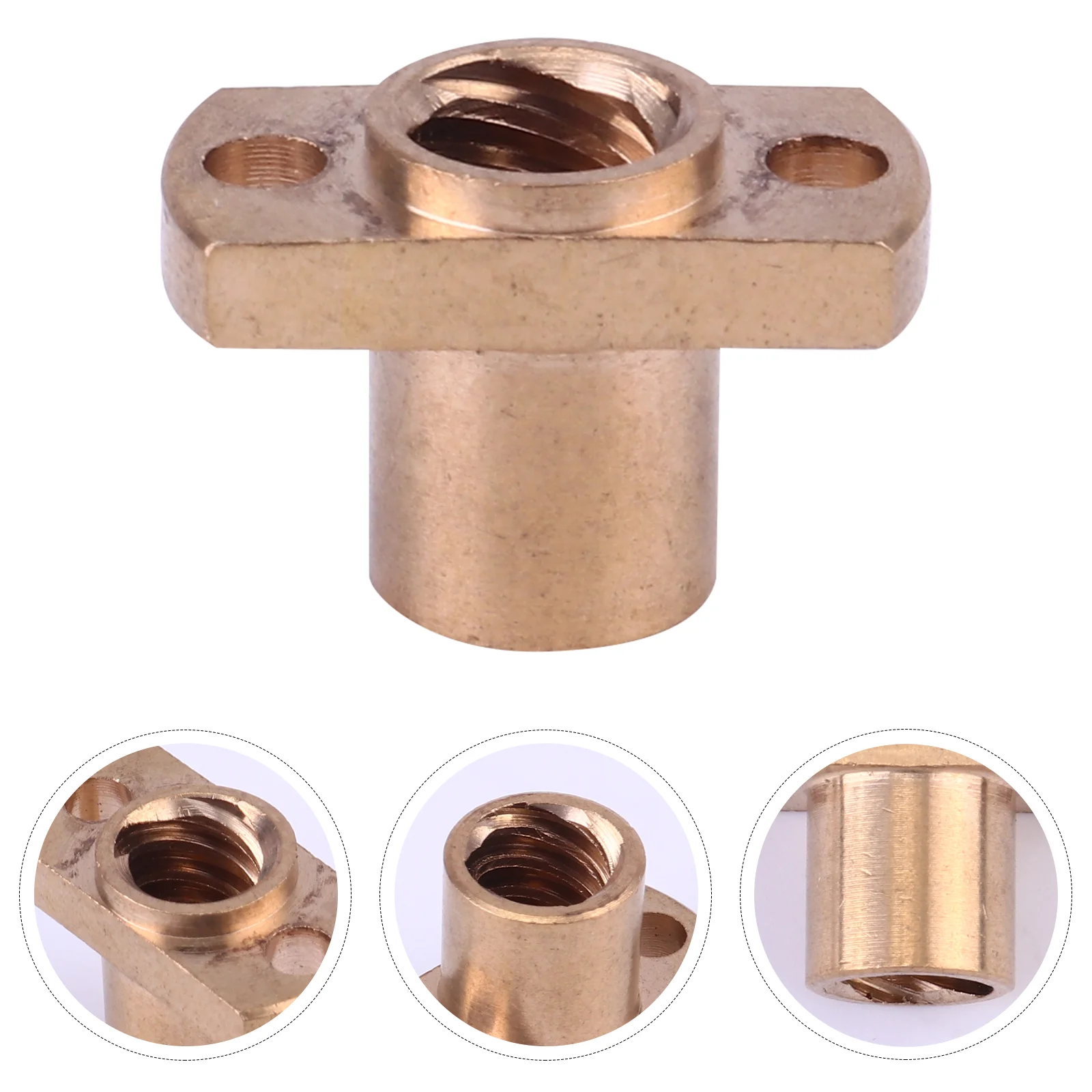

Screw Nut 3D Trapezoidal Rod Linear Brass Screws Motion 8Mm Threaded Standoffs Parts Copper Spacer Aluminum 6Mm Board Circuit