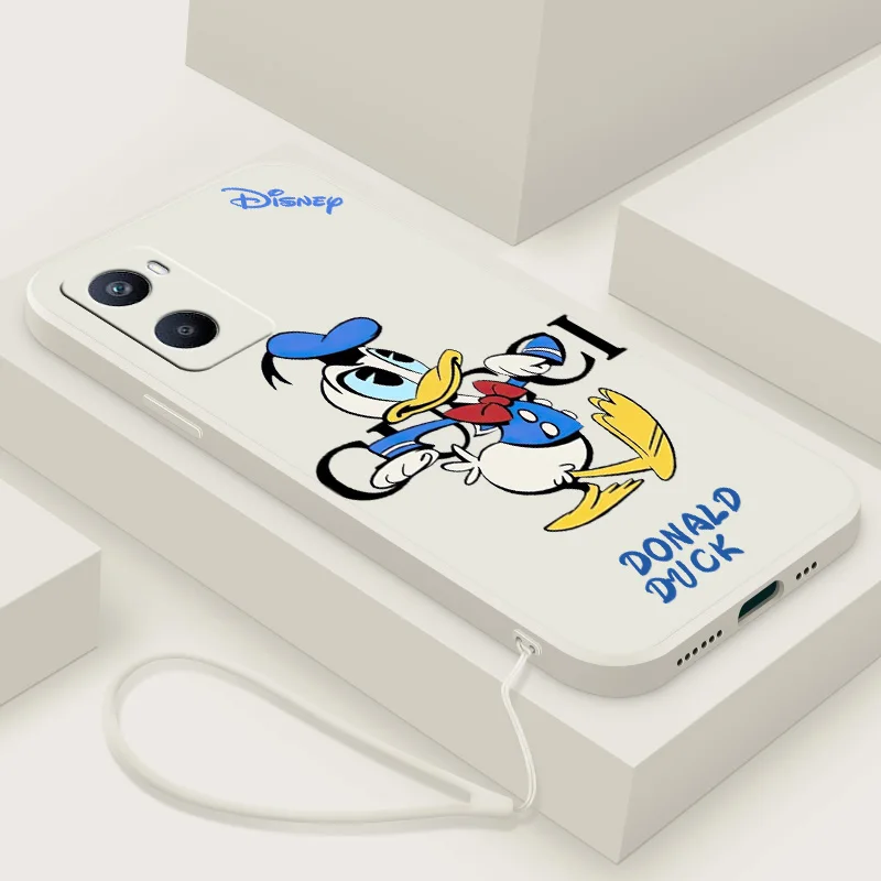 Чехол для телефона Disney Lovely Daisy Donald Duck OPPO A 98 96 94 93 78 76 74 73 72 57 55 54 53 52 31 16 S K E 2020 Liquid Rope