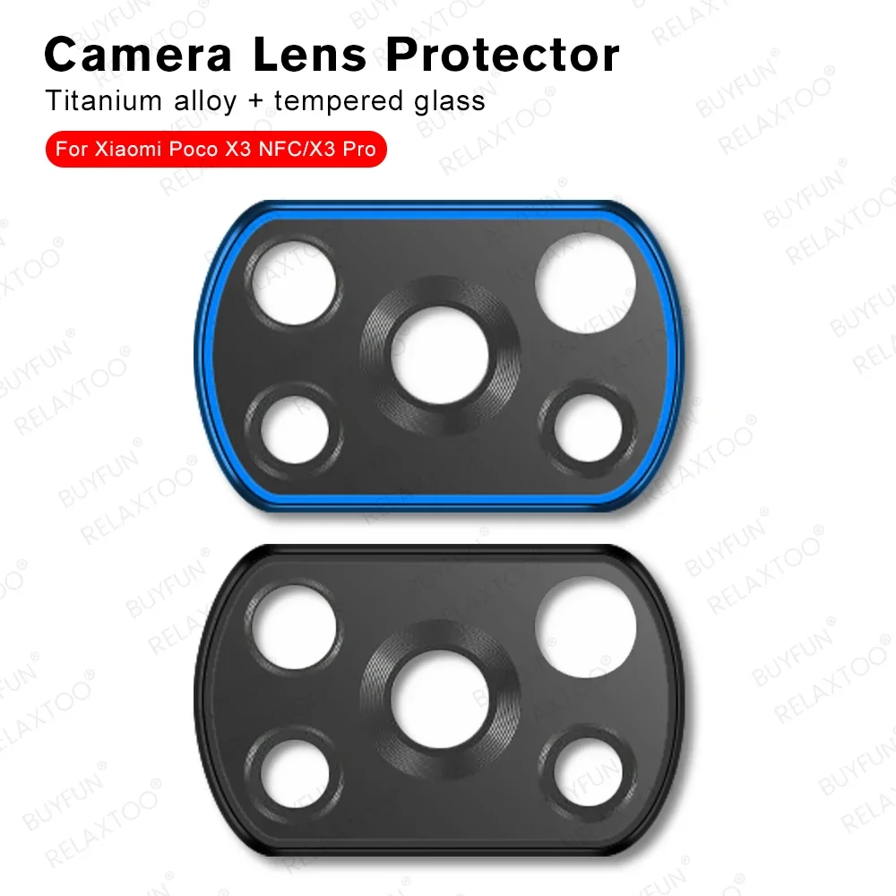 

3D Protective Glass Camera Protector For Xiaomi Mi Poco X3 NFC X 3 Pro Back Lens Protection Pocox3 Pro X3pro X3nfc Tempered Film