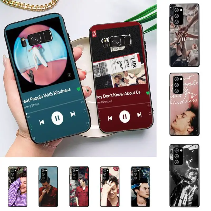 

Famous Singer Harrys-Styles Phone Case For Samsung Galaxy Note 10Pro 20ultra cover for note 20 note10lite M30S
