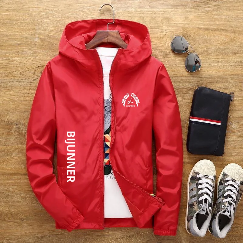 Новинка 2024 года мужские спортивные логотипы повседневная спортивная куртка с