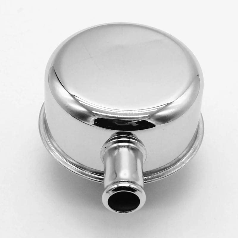 Круглая крышка клапана в стиле пуш-ап с вентиляционной трубкой SBC BBC SBF 350 для 1 1/4