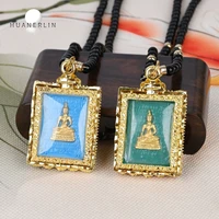 thailand buddha card chongdi shengruizheng temple praying necklace to ward off evil spirits and bless good luck jewelry vintage