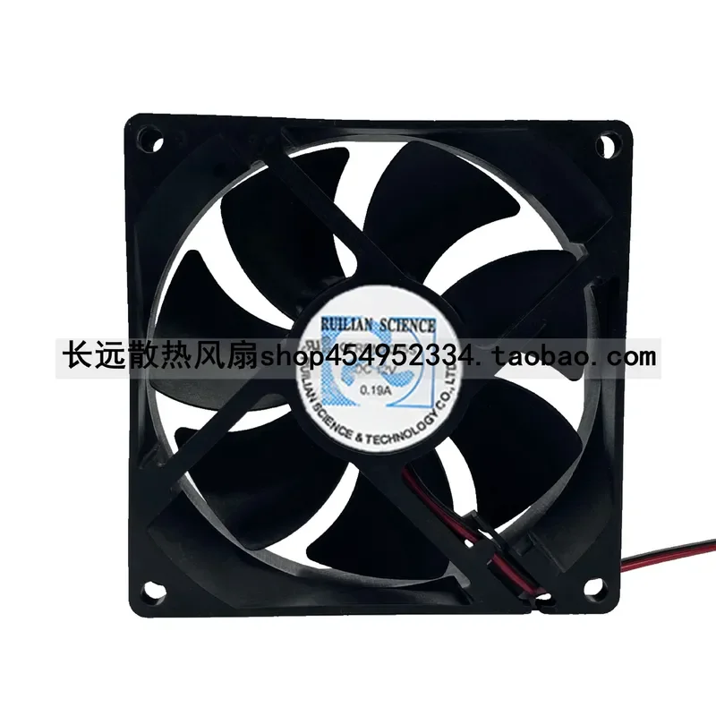 Фото для RUILIAN SCIENCE RDM9025S 12В 0.19А 9СМ 9025 2-проводный охлаждающий вентилятор оригинал №1