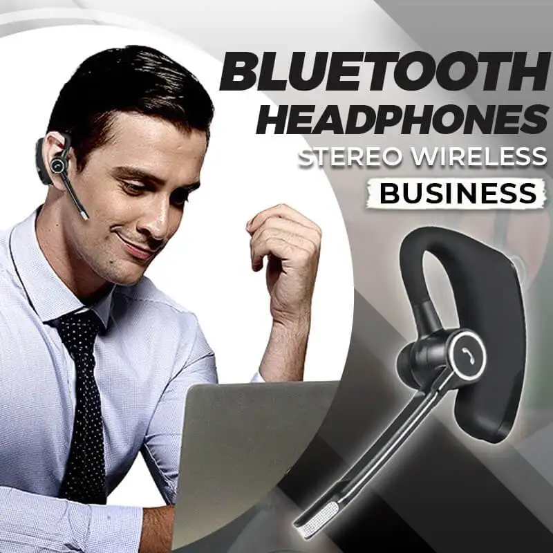 

Commercial Bluetooth wireless headphones Drive Call Sports Earphones With Mic digital business noise reduction headset
