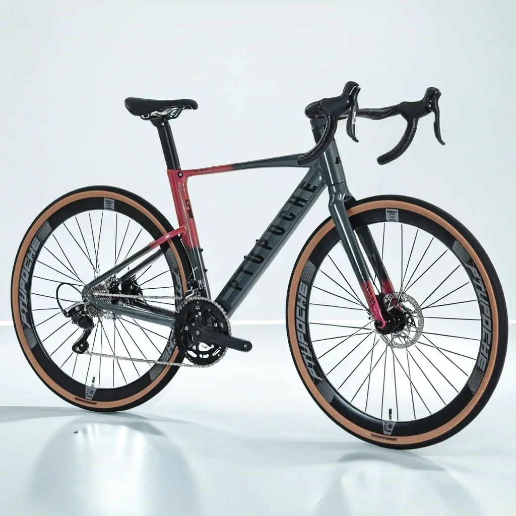 Изогнутый Гидравлический дисковый тормоз для дорожного велосипеда с двойным