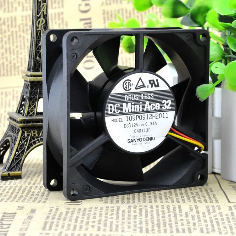 

ORIGINAL GENUINE SHANYANG 109P0912H2011 9032 9CM 12V 0.31A FAN